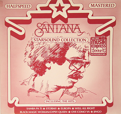 SANTANA - Starsound Collection  album front cover vinyl record
